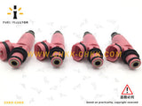 Subaru Impreza Fuel Injectors For WRZ STI Pink JDM Type-RA OEM 195500-3910
