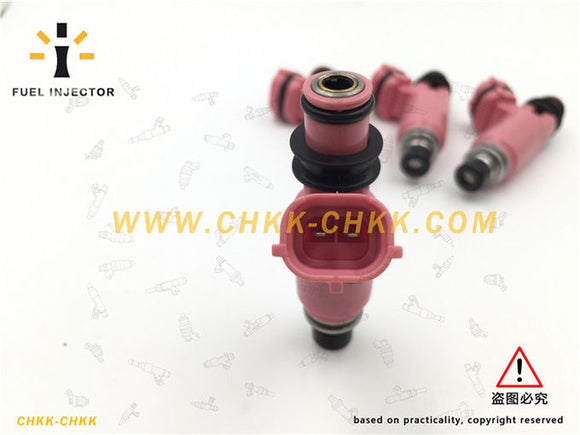 Subaru Impreza Fuel Injectors For WRZ STI Pink JDM Type-RA OEM 195500-3910